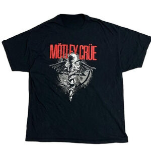 Motley Crue Heavy Metal Glam Rock Band Fan T-Shirt